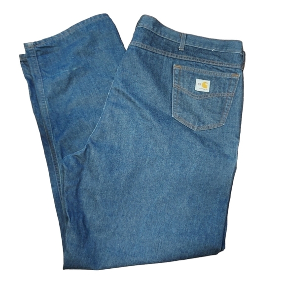 Carhartt Jeans 50×36 USA Flame Resistant 88%cotton 12% nylon - Picture 4 of 12